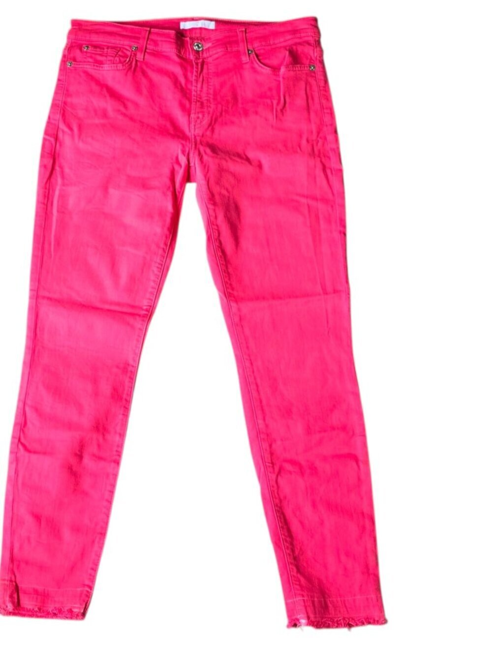 7 for all mankind Skinny women’s Red Jeans. Size 31